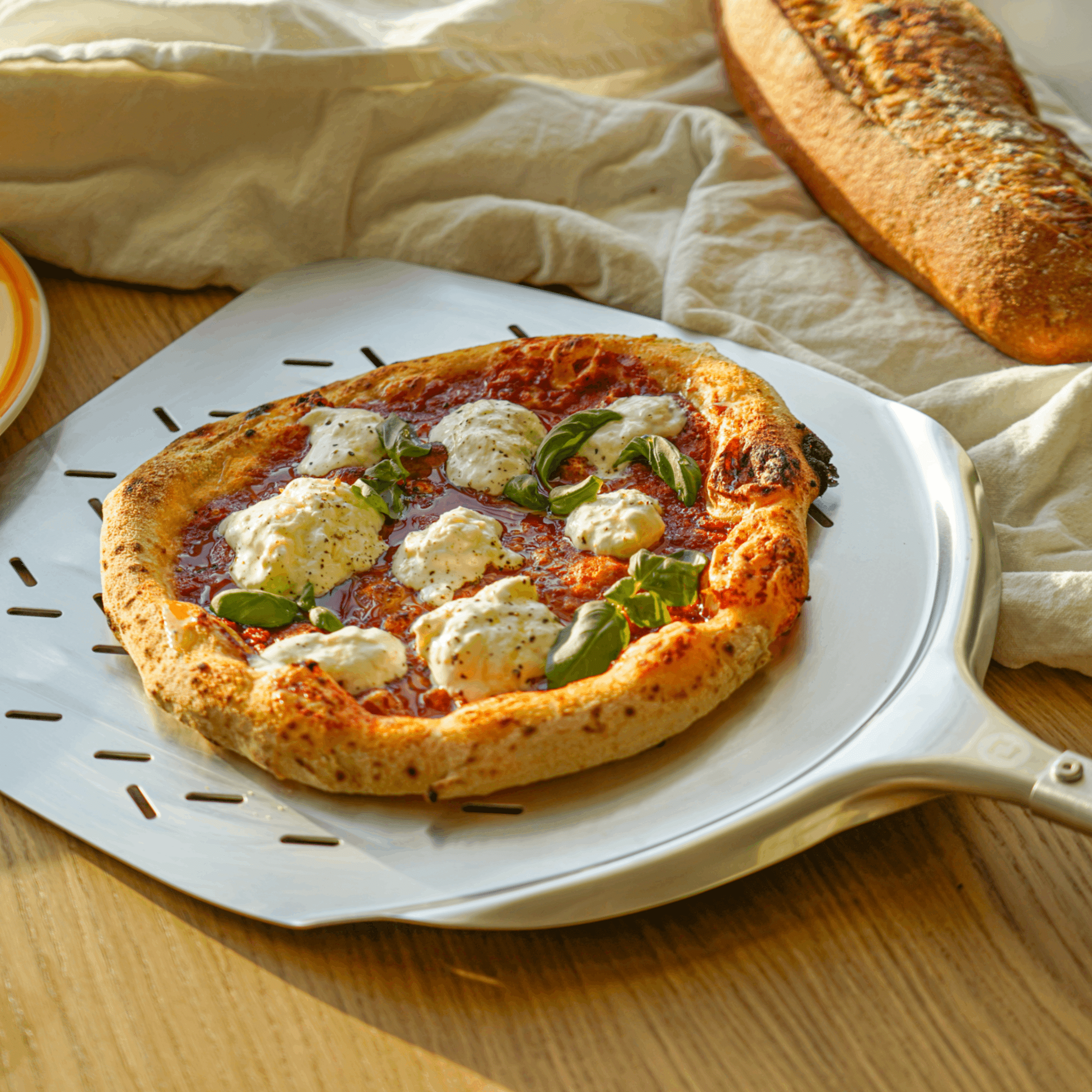 Qookware.dk - Pizzaspade med fast håndtag